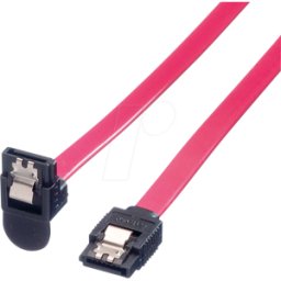ROLINE 11031565 - Cable SATA 6 Gb/s Bu. > Sata Bu., 1 m, rojo, peso, metal