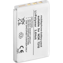ECO GMBH AKKU NOK 9 - Batería para smartphone para dispositivos Nokia, iones de