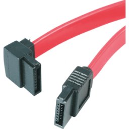 STARTECH.COM ST SATA18LA1 - Cable SATA 6 Gb/s Bu. > Sata Bu., 45 cm, rojo, w/l..