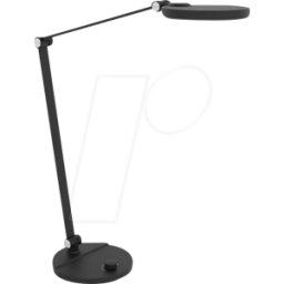 FEINTECH SKT LTL00121 - Lámpara de escritorio LED, 7 W, con perilla, negro