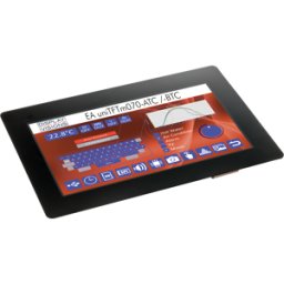 DISPLAY VISIONS EA UNITFTM070ATC - Pantalla TFT 7,0", 155.9x88.6mm, 1024x600 puntos, a todo color,