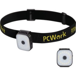 PCWORK PCW 12E - Faro delantero, clip, PCW12E, 200 lm, batería