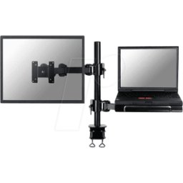 NEOMOUNTS FPMA-D960NB - Soporte del monitor, 1 pantalla y 1 cuaderno, soporte de mesa