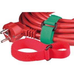 FREI KLETTBAND 300 GN - Cinta de velcro con eslinga, 300 x 20 mm, verde