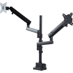 STARTECH.COM ST ARMDUALPIVOT - Soporte para monitor, 2 pantallas, montaje en mesa