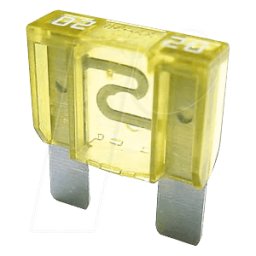 IMAXX F9020 - Fusible del coche, maxiOTO, 20 A, amarillo