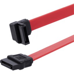 STARTECH.COM ST SATA6LA1 - Cable SATA 6 Gb/s Bu. > Sata Bu., 15 cm, rojo, w/l.