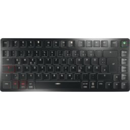 CHERRY G8U-27050LTBDE-2 - Teclado, Bluetooth/Wireless/USB, mecánico, ultrafino, DE