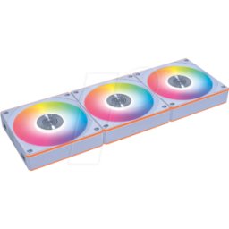 LIAN 12CL1W3W - Lian LI UNI FAN CL Ventilador Inalámbrico, 3-pack, 120mm,