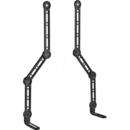 MYWALL MYW HZ32-2L - Soporte de barra de sonido universal, M4, M5, M6, hasta 90