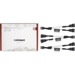 NOCTUA NO NA-SYC1 WS - 2 x 30 cm 4 pines cable de conexión del ventilador y, bla