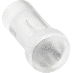 MENTOR MEN 1282.2000 - Guía de luz para paneles frontales, Ø3,2 mm, plana, 7 mm,