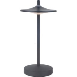 MÜLLER LICHT MLI 27700200 - Lámpara de mesa a batería Lily, 3000 K, atenuable,