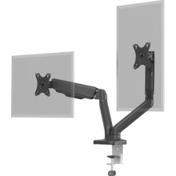 GOOBAY 58531 - Soporte de mesa para 2 monitores, 17"-32