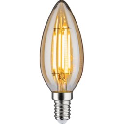 PAULMANN PLM 28705 - Lámpara LED Vintage E14, 4,7 W, 430 lm, 2500 K..