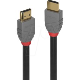 LINDY 36954 - Cable HDMI - Línea Anthra, certificado, 10K120Hz, 3,0 m.
