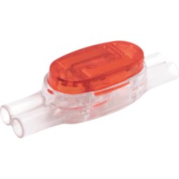 QUADRIOS QUAD 1905C134 - Conectores de doble núcleo, relleno de gel, rojo, 0,5 - 0