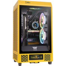 TT 41044 - Thermaltake la torre 200 Bumblebee Mini-ITX, amarilla