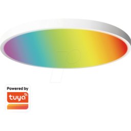 LOGILINK SH0122 - Plafón LED Wi-Fi Smart, 27 W, 2400 lm, compatible con Tuy