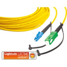 LIGHTWIN LSP-09 LC-SCA2 - Cable de conexión de fibra óptica Simplex, SM OS2,