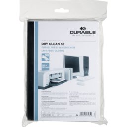 DURABLE 573402 - Paños de limpieza, vellón, 50 paños