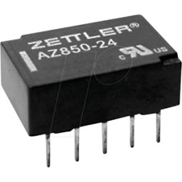 ZETTLER AZ850P2-12 - RELÉ DE SEÑAL, 12 V CC, 1 A, 2 CO.