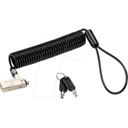 KENSINGTON KENS K65025WW - Cerradura del ordenador portátil, llave, SLIM NanoSaver®