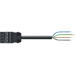 WAGO 771-9426-1 - Cable de conexión WINSTA® MIDI, 4 polos, 1m.