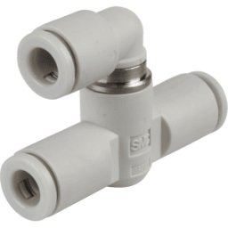 SMC PNEUMATIK AQ340F-06-06 - Válvula de purga rápida, diámetro 6 mm, sec