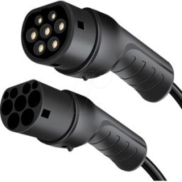 LOGILINK EVC0128 - Cable tipo 2, para vehículos eléctricos, 11 kW, 16 A, 3 f