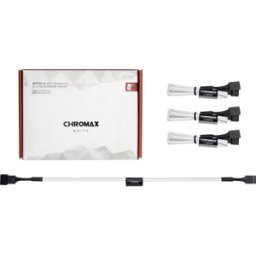 NOCTUA NO NA-SEC1 WS - 2 x 30 cm 4 pin cable de conexión del ventilador, blanco
