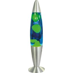 BLULAXA 50961 - Lámpara de lava LED, 20 W, 339 x 62 mm, cera amarilla + l