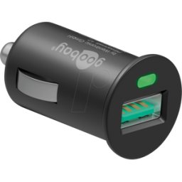 GOOBAY 45162 - Cargador USB, 5 V, 2400 mA, vehículo, carga rápida
