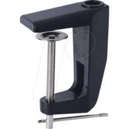 LUMENO 6171SW - Pinza de mesa, para lámparas lupa, negra