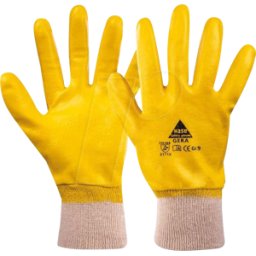 HASE LEDERFABRIK HASE 901500 11 - Guantes de trabajo, algodón inmerso, Gera, talla 11