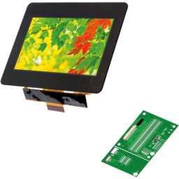 DISPLAY VISIONS EMBEDDED 2026 - Promoción en ferias: expositor de 4,3" con tablero breakout