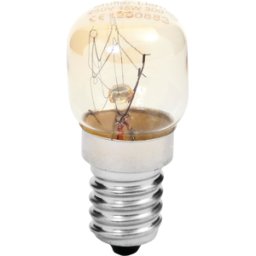 MÜLLER LICHT MLI 100010 - Lámpara de horno E14, 15 W, 90 lm, 2400 K, atenuable, has
