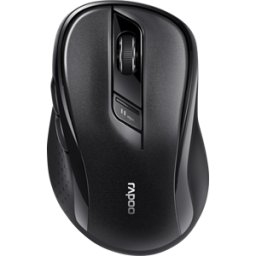 RAPOO M500 SW - Ratón (Ratón), Bluetooth/Wireless, Negro