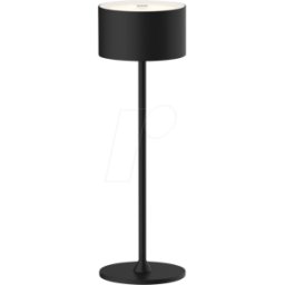 ENOVALITE ELED 700400 - Lámpara de mesa inalámbrica, regulable, CCT, negro