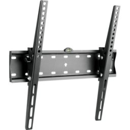 VALUE 17991219 - Soporte mural para TV, inclinable, negro, 40 kg