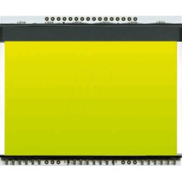 DISPLAY VISIONS EA LED78X64-G - Iluminación LED para EA DOGXL160-7, 73 x 47 mm, amarillo / verde