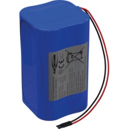 ANSMANN ANS 2447-3049-40 - Paquete de baterías de iones de litio, 7,2 V, 6700 mAh, 2