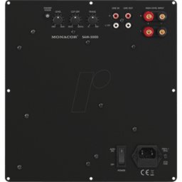 MONACOR MON SAM-500D - Módulo activo de subwoofer de clase D, 500 W en 4 ohmios