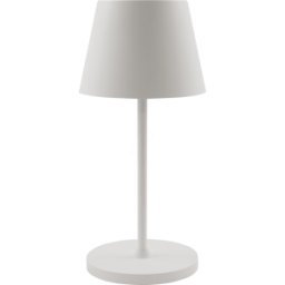 ROLF KERN RK 1453250 - Lámpara de mesa led recargable de 1,2 W IP54 blanco, regu