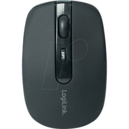 LOGILINK ID0078A - Ratón (ratón), Bluetooth, óptico, negro