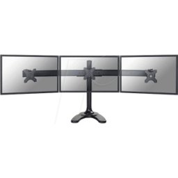 NEOMOUNTS FPMA-D700DD3 - Soporte para monitor, 3 pantallas, montaje en mesa