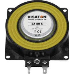 VISATON VIS 4541 - Transductor de sonido táctil EX 80S, 50 W, 8 ohmios
