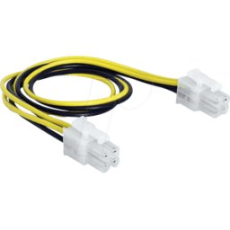 DELOCK 65604 - Placa de alimentación P4 ITX de 4 clavijas macho / conect