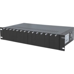 INTELLINET INT 507356 - Carcasa de convertidor de medios, para hasta 14 convertidores