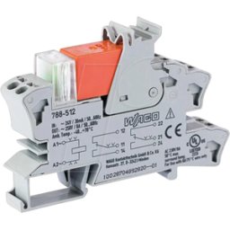 WAGO 788-512 - MÓDULO DE RELÉ, 24 VAC, 8 A, 2 CO.